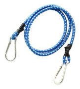 Gummitång - Ferrestock - 120 cm x 8 mm - Karbinhake - 2 enheter - Förstärkt - Hållbar nylon