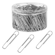 280 Pcs Large Paper Clips 2 Inch Jumbo Paperclips, Silver Paper Clips, Stainless Steel Large Paperclips, Paper Clips Office for Teacher School Supplies