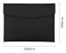 Black PU Leather Document Bag with Magnetic Closure