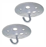 Metallrund Takkrok 90mm Tungt Armatur för Chandelier, 2 Stycken