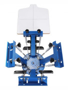 Screentrycksmaskin, 4 färger 1 station, 54x45 cm, stål