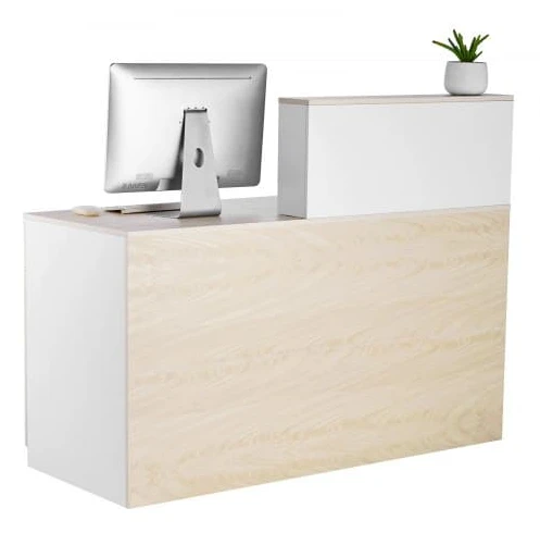 Reception-disk, 140x60x110 cm, trä, förvaring