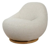 Cane-line, Gem loungefåtölj m/teak svirvel Desert sand, Rise
