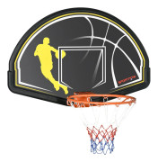 Basketkorg - Väggmonterad - 110 x 90 x 70 cm - Gul