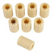 8 st/set 3D-skrivare Solid Polymer LM8UU Lager 8mm Skaft