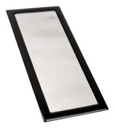 DEMCiflex dammfilter för Cooler Master NR200p, svart färg, effektivt skydd.