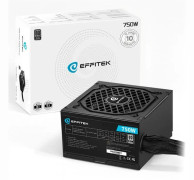 ATX 3.1-strömförsörjning - EFFITEK - 750W - 80 Plus Silver - PCIe 5.1