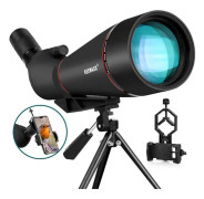 Kikare 25-75x 100 mm vattentät Bak4 FMC – stativ & smartphone-adapter