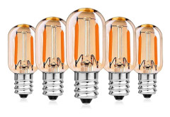 1w E14 glödlampor LED filament motsvarande 10w, T22 glödlampa ugn fläkt kylskåp ljuskrona kristall, a [DB]