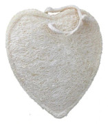 Badsvamp Loofah Hjärtformad Loofah Skrubber Dubbelsidig Exfolierande Kroppssvamp Praktisk Kroppsskrubber för Kvinnor 1