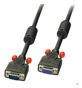 Lindy 36393, 2 m, VGA (D-Sub), VGA (D-Sub), Hanstik, Hunstik, Svart