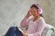 Squishimallows Plush Bluetooth Headphones - Lola
