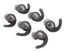 3 par silikonörontoppar öronsnäcka öronkrok in-ear sport Bluetooth-kompatibel hörlursersättning för Meizu EP51 tillbehör 3 storlekar