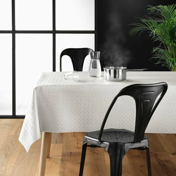Bordsskydd "Bulgo" 140x140cm Vit