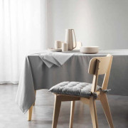 Rektangulär Duk "Mistral" 140x240cm Grå Melange