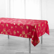 Tryckta Bordduken "Bloomy" 150x240cm Röd