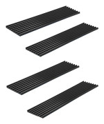 4-pack kylfläns med termiskt ledande ark för att förhindra termisk rusning CPU IC-chip kretskort lämplig för LED aluminium 70mm × 22mm × 3mm