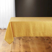 Rektangulär duk med tryck "Geoline" - Gul - 140 x 240 cm