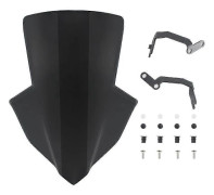 Motorcykel Luftflöde Vindavvisare Fly Screen Vindruta Vindruteskydd För Honda Cb650f Cb 650f 2014-2018 2019 2020 Mörk Rök