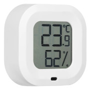 Digital Termometer Hygrometer För Ios/android Smart Luftfuktighetstemperatursensor Med Alarm Och Datalagring För Växthus Humidorer Källare Kontor