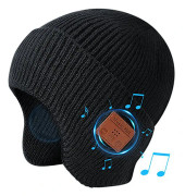 Bluetooth Musikmössa med Tvättbar Design och Stereo Trådlöst Ljudstöd