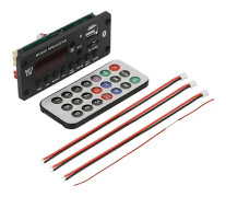 50W Förstärkare 12V MP3 Dekoderkort Bluetooth 5.0 25W Bil MP3 Spelare USB Inspelningsmodul FM AUX Rad