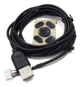 USB-kabel och fötter muslinje för G102 Gaming Mouse Ersättningskabel Black