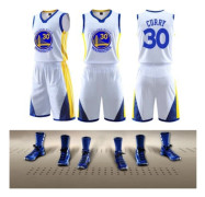 NBA 22/23 Warriors # 30 Sleeveless Sweatshirt Barn Tröja Set för Barn och Vuxna 4XL
