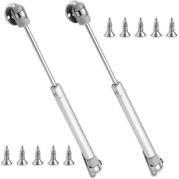 Set med 2 100n / 22.5lb / 10kg gasfjädrar, gasfjädrar, lyft, gasfjädrar, lock, mjukstängande lock, gasfjädrar Battqx