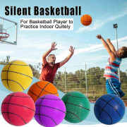 The Handleshh Tyst Basketboll, Tyst Träningsboll för Inomhusbruk, Obehandlad Hög Elasticitet