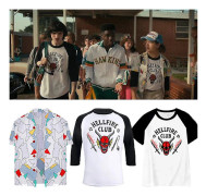 Stranger Things 4 Hellfire Club keps/t-shirts/tröjor/outfit set för vuxna och barn