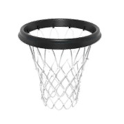 [KK] Bärbar basketkorgram kompatibel med inomhus-utomhusbruk med avtagbart nät och sportutrustning