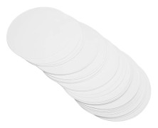 100 st Transparent Knapp Badge Film Rund Skyddsfilm för 58mm Nål Badges Kylskåpsmagneter