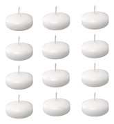 Oscenterade Drippfria Flytande Julte ljusformade Ljus Set 24PCS