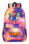 Super Mario Star Junior Schoolbag Color-19