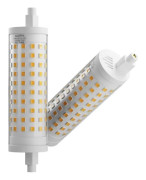 20W R7s 118mm Dimbar LED-lampa, Varmvit 3000K, Ersätter 200W Halogenlampa, J118 JType Dubbeländad Bas Strålkastare - 2-pack