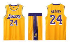 Kobe Bryant Baskettröja No.24/lakers Set 3XS