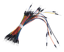 65 st Breadboard Protoboard Jumper Kablar Lödfri Flexibel Hane till Hane Kabel Kit