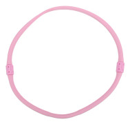 Dykregulatorhalsband Rosa Scuba Diving Second Stage Hög elasticitet silikonhalsband Andningsregulator 80CM