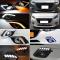 Superior CSCSNL 2st DRL Kompatibel med Mazda 3 Mazda3 Axela 2014 2015 2016 LED Varselljus Dagsljus Dimljus med blinkers - Perfekt White and Yellow Type D