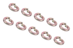70 st Delad Fjäderlåsbricka Packning Sortiment Rostfritt Stål Universal Biltillbehör 10mm 0.39in