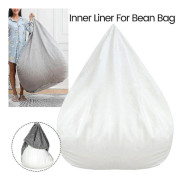 Nytt innerfoder för Bean Bag Chair Coer Stor Lättstädad Soffsits White 100x120cm