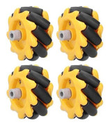 48mm Omnidirektionellt Mecanum-hjul, Smart Robotbiltillbehör, DIY-komponenter