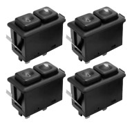 Högkvalitativt 4-pack Ström Fönster Taklucka Strömbrytare Belyst För E30 E24 E28 Från 09/1986 61311381205 / 61 31 1 381 205