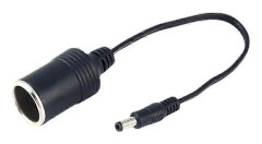 Cigarettändare Strömkabel 5.5mm x 2.1mm Jack Adapter för UPS Batteribackup