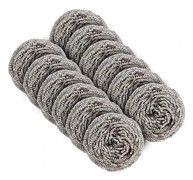 Rostfri stålskrubbare - 12-pack, 30 g