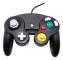 Spelkonsolkontroller NGC enpunkts- och trepunktskontroller Svarta GameCube-kontroller