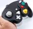 Spelkonsolkontroller NGC enpunkts- och trepunktskontroller Svarta GameCube-kontroller