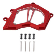 Aluminiumlegering motorcykel kedjekedjekåpa kedjeskydd för ZX10R 2011-2017 (röd)