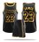 NBA basketuniform Mamba ormmönster - Svart kostym - Nr. 23 J-FA-